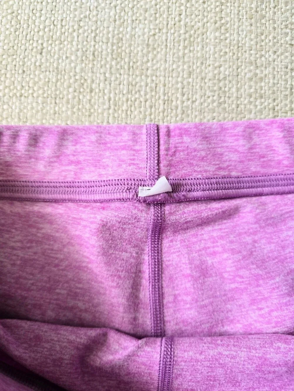 Alo Yoga Heathered High Waisted Alosoft Flow Leggings Purple Pink Small Estimate